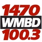 1470 WMBD 100.3 - WMBD logo