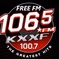 Free FM 106.5 - KXXF logo