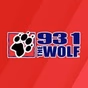 93.1 The Wolf - WPAW logo