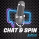 Chat and Spin Radio logo