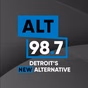 Alt 98.7 Detroit - WDZH logo