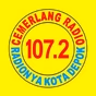 Cemerlang Radio 107.2 FM logo