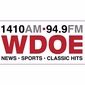 94.9FM & 1410 AM WDOE - WDOE logo