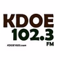 KDOE 102.3 - KDOE logo