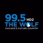 99.5 The Wolf - WUSN-HD2 logo