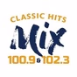 Mix 100.9 & 102.3 - WWQB logo
