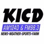 102.5 FM and 1240 AM KICD - KICD logo