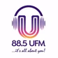 88.5 UFM logo