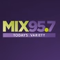 Mix 95.7FM - WLHT-FM logo