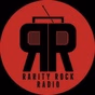 Rarity Rock Radio (RRR) logo
