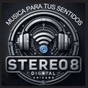 Stereo 8 Digital Radio Chicago logo
