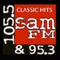 Sam FM 105.5 & 95.3 - WOJL logo