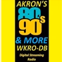 WKRO-DB- Akron - Akron's 80's 90's & MORE logo