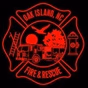 Oak Island Fire and Rescue Dispatch logo