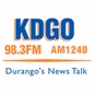 KDGO 1240 News Talk Radio - KDGO logo