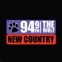 94.9 The Wolf - KIOK logo