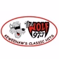 97.7 The Wolf - WOLV logo