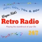 Wayne Flett's Retro Radio logo