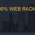 100% WEB RADIO logo