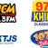 107 the Zone - KTIJ logo