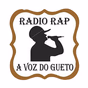 Radio rap a voz do gueto logo