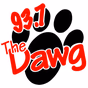 93.7 The Dawg - WDGG logo