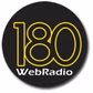 180 WebRadio logo