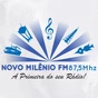 Rádio Novo Milênio 87.5 FM logo