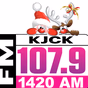 107.9 FM/1420 AM KJCK - KJCK logo