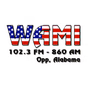 Classic Country 102.3 - WAMI-FM logo