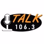 Talk 106.3 - WPFT logo