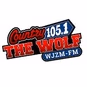 105.1 The Wolf WJZM-DB 2 logo