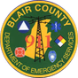 Blair County, PA, EMS, Fire, Police, Hazmat and Helos logo
