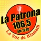 La Patrona 106.5 - KRJW logo