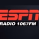 ESPN Radio 106.7 FM - WRGM logo