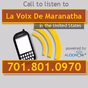 La Voix De Maranatha Radio logo
