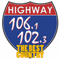 Highway 106.1 & 102.3 - WMMY logo