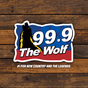 105.5 The Wolf  - WBYA logo