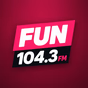Fun Radio 104.3 logo