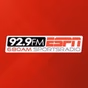 ESPN 92.9 - WMFS-FM logo