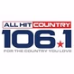 All Hit Country 106 - WACD logo