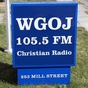 WGOJ 105.5FM - WGOJ logo