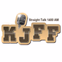 Straight Talk 1400 AM - KJFF logo