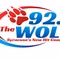 92.1 The Wolf - WOLF-FM logo