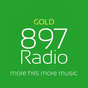 897 Radio - Gold logo