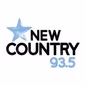 New Country 93.5 - CFXJ-FM logo