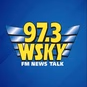 The Sky 97.3 - WSKY-FM logo