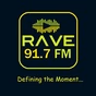 Rave 91.7 FM logo