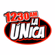 Logo de La Unica 1230 AM - KDRN