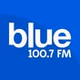 Blue 100.7 FM logo